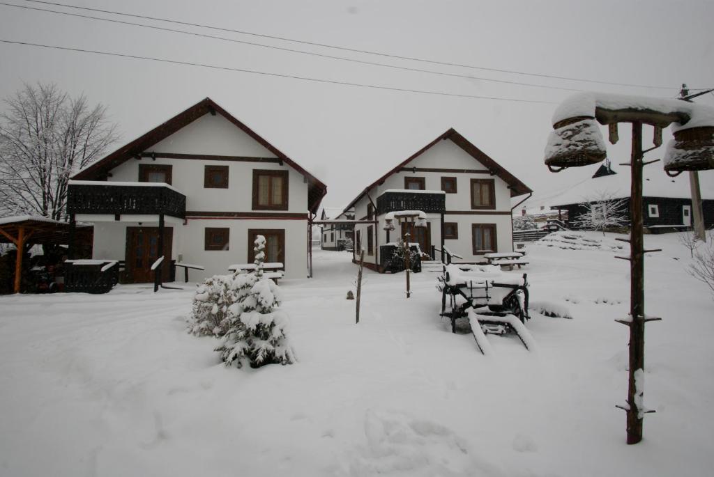 Pension La Roata v zimě