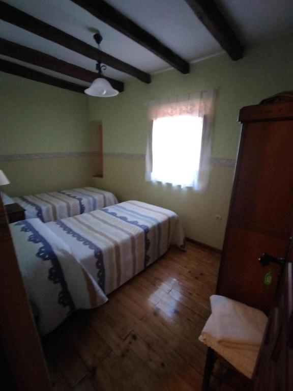 Postel nebo postele na pokoji v ubytování Don Camino Low Cost