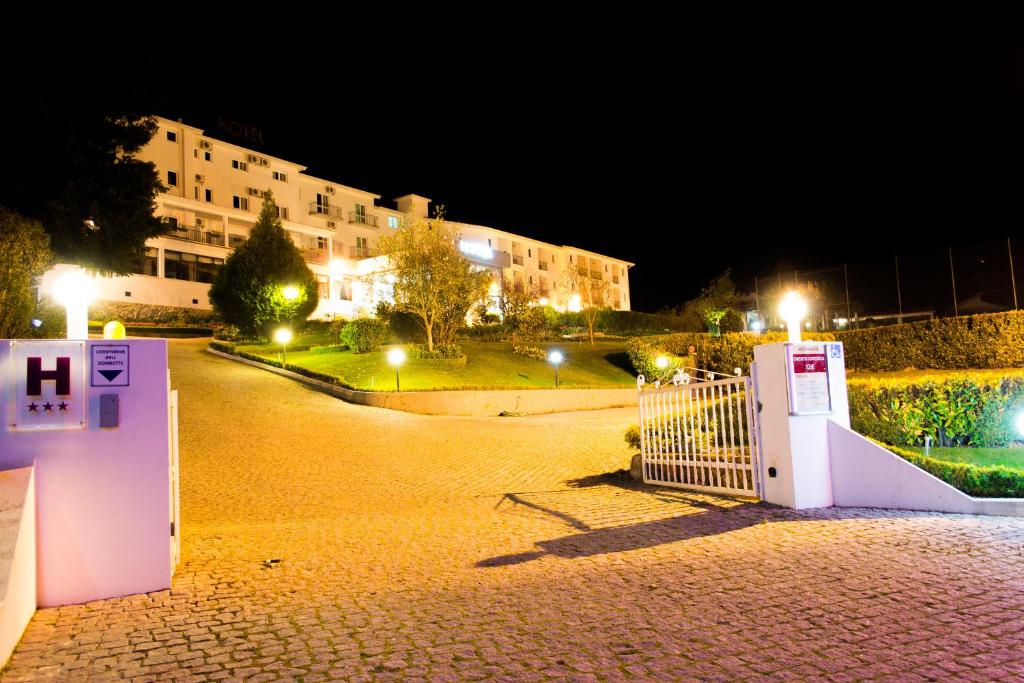 O edifcio onde o hotel est situado