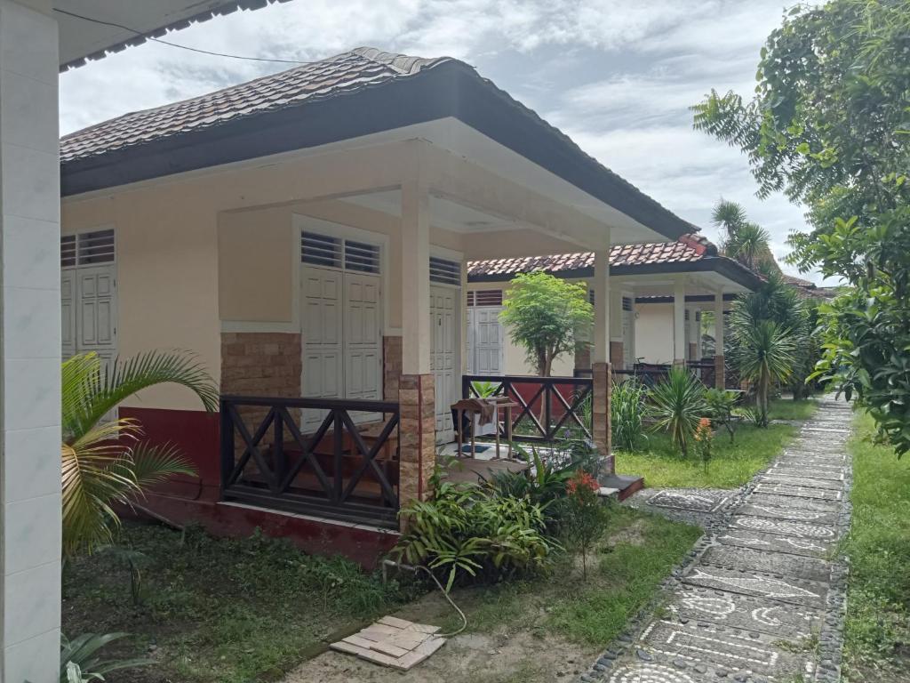Zahrada ubytování Homestay Lucu 2