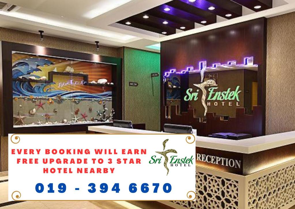 Certifikát, hodnocení, plakát nebo jiný dokument vystavený v ubytování Sri Enstek Hotel KLIA, KLIA 2 & F1