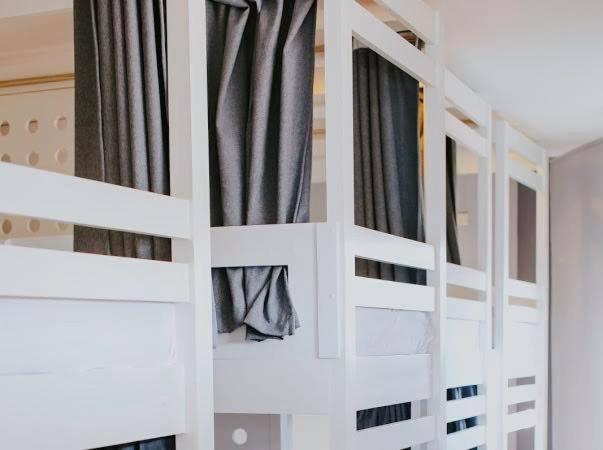 Postel nebo postele na pokoji v ubytování Viajeros Hostel Boracay