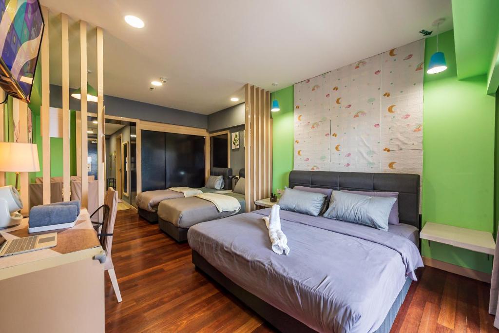 Resort Suites @ Sunway Pyramid & Sunway Lagoon - Apartamento Con Balcón
