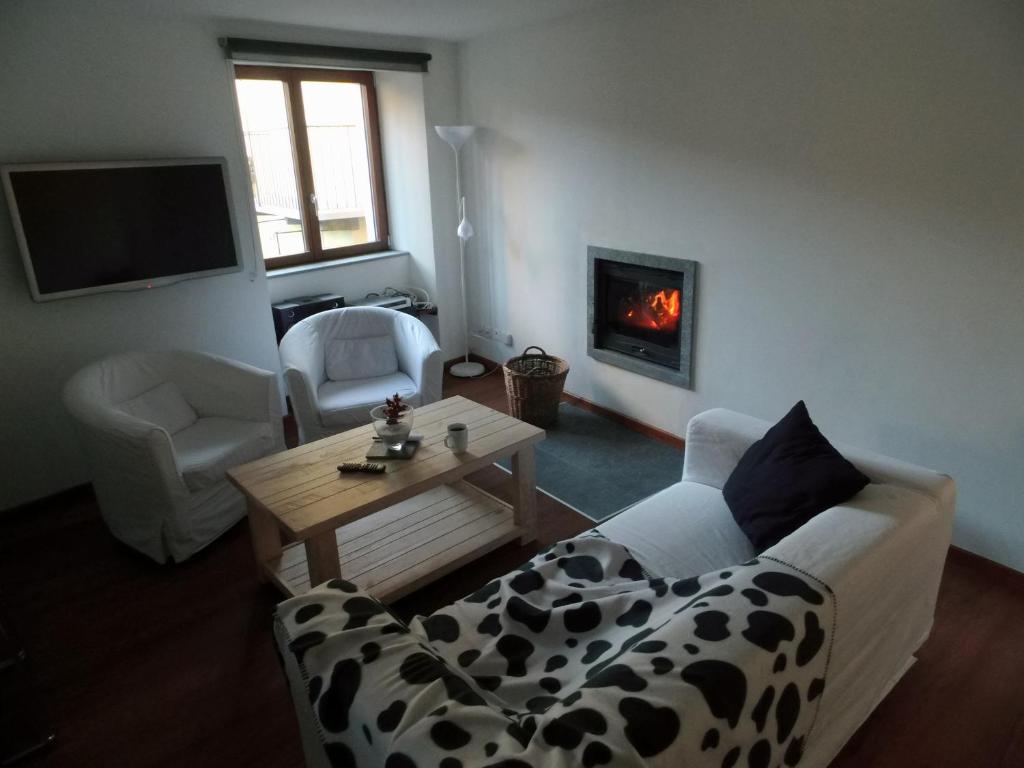Setusvæði á Appartement "Luigi Loft"