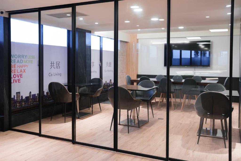 Ärikülastajate ala ja/või konverentsiruum majutusasutuses Hub Hotel - Songshan Airport Branch