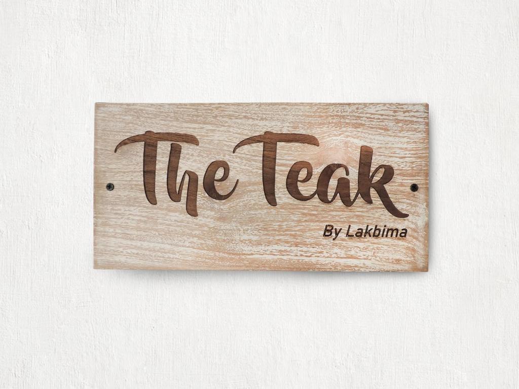Certifikát, hodnocení, plakát nebo jiný dokument vystavený v ubytování The Teak by Lakbima