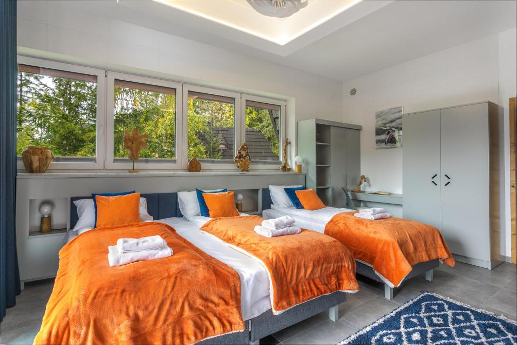 Posteľ alebo postele v izbe v ubytovaní Rent like home - Ubocz 1D