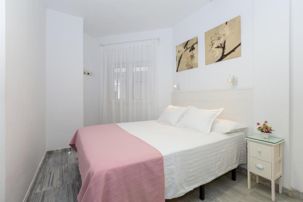 Posteľ alebo postele v izbe v ubytovaní Lovely seaview apartment