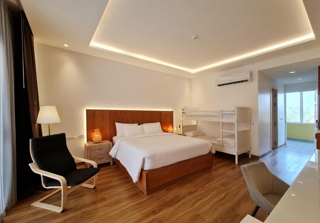 Phu Pha Phung Resort - Sala Familiar Superior Con Literas