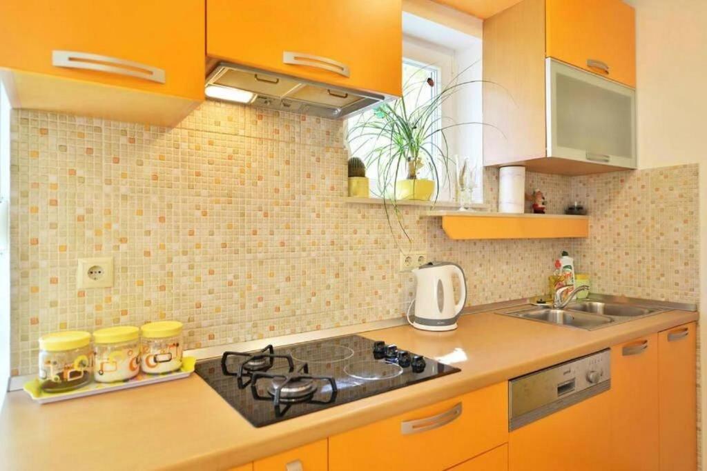 Kuchyňa alebo kuchynka v ubytovaní Apartment Vicko