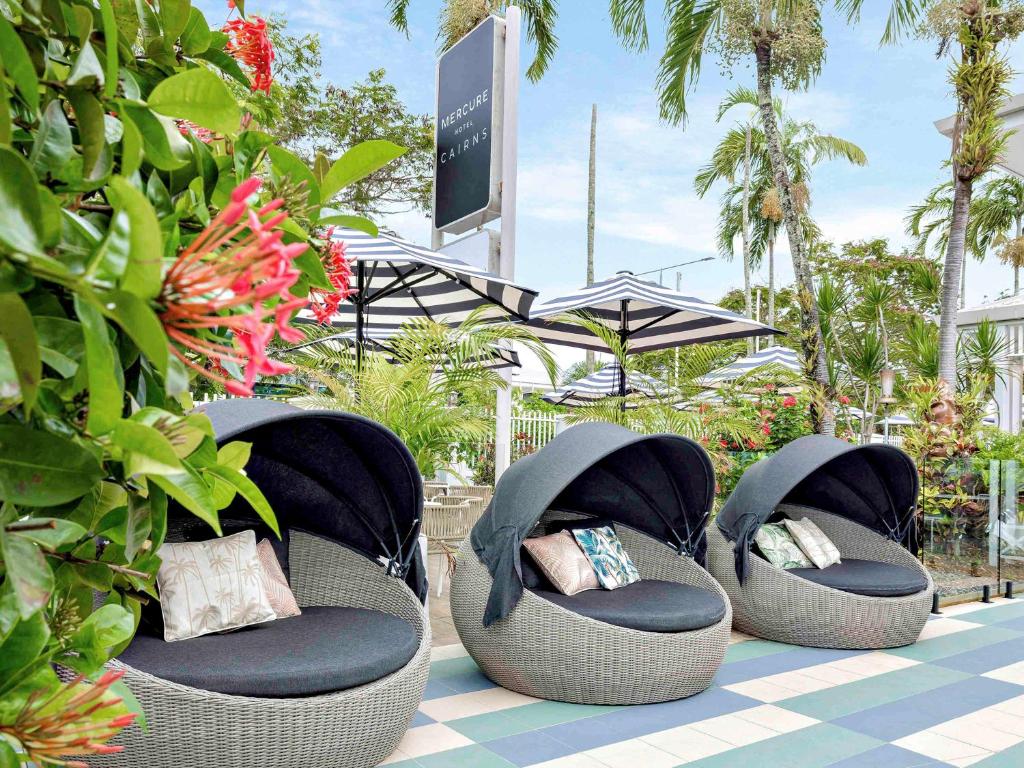 Zahrada ubytování Mercure Cairns