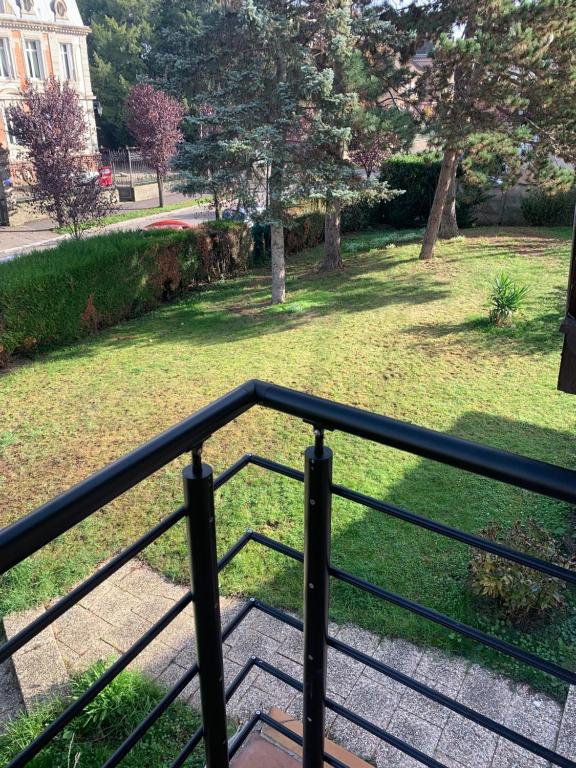 Zahrada ubytování GITE CENTRE ALSACE