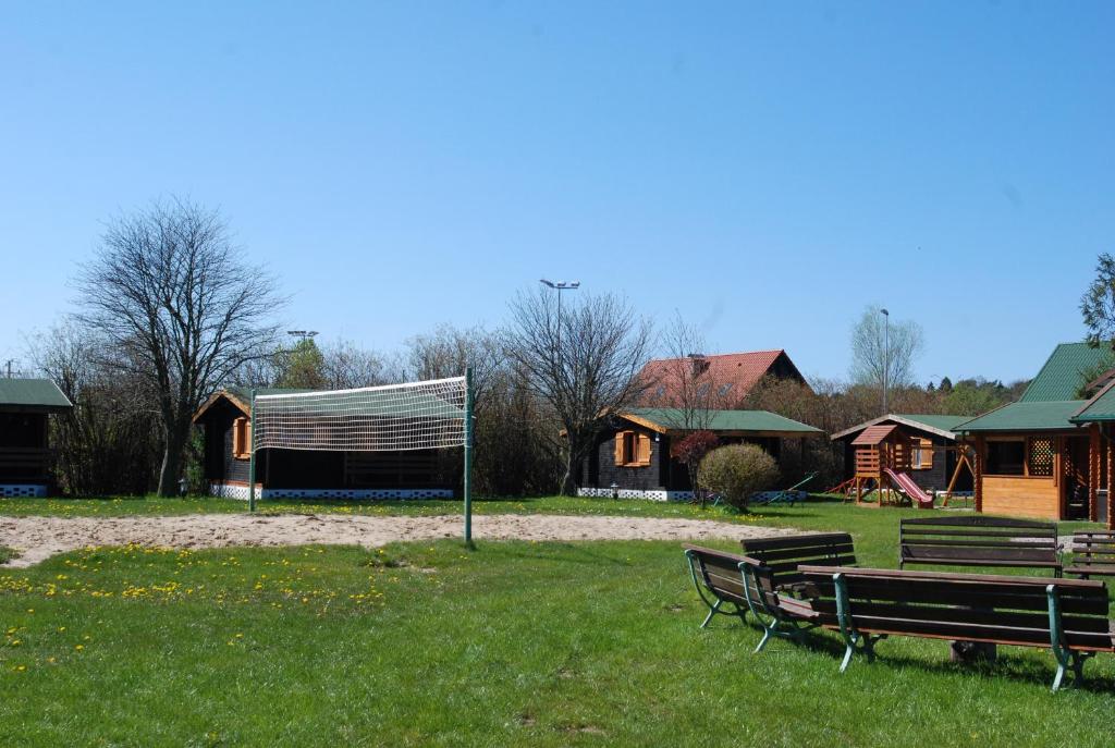 Zahrada ubytování O.W. Sęk