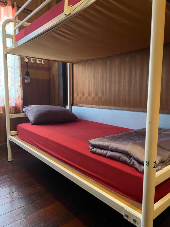 Postel nebo postele na pokoji v ubytování topp stay hostel