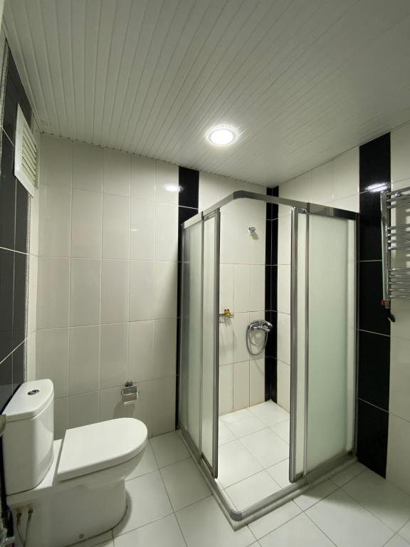 Koupelna v ubytování OTEL KING