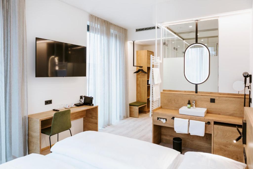 BEE GREEN Linz Self-Check-in-Hotel - Resim 5