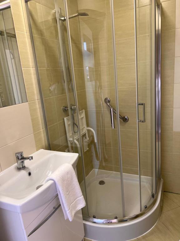 Kúpeľňa v ubytovaní Nauczycielskie Centrum