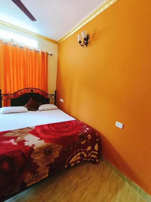 Postel nebo postele na pokoji v ubytování Beach Shalom Luxury Apartment and Villa Colva