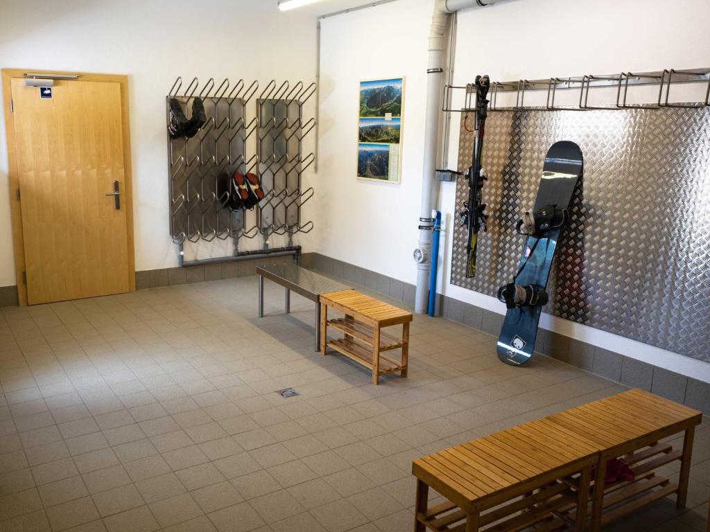 Fitness centrum a/nebo fitness zařízení v ubytování Ferienwohnungen Egger