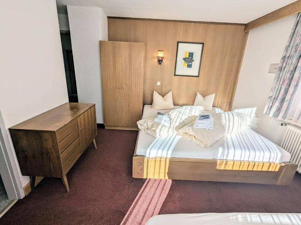 Posteľ alebo postele v izbe v ubytovaní Haus Schönjochl by Châtel Reizen