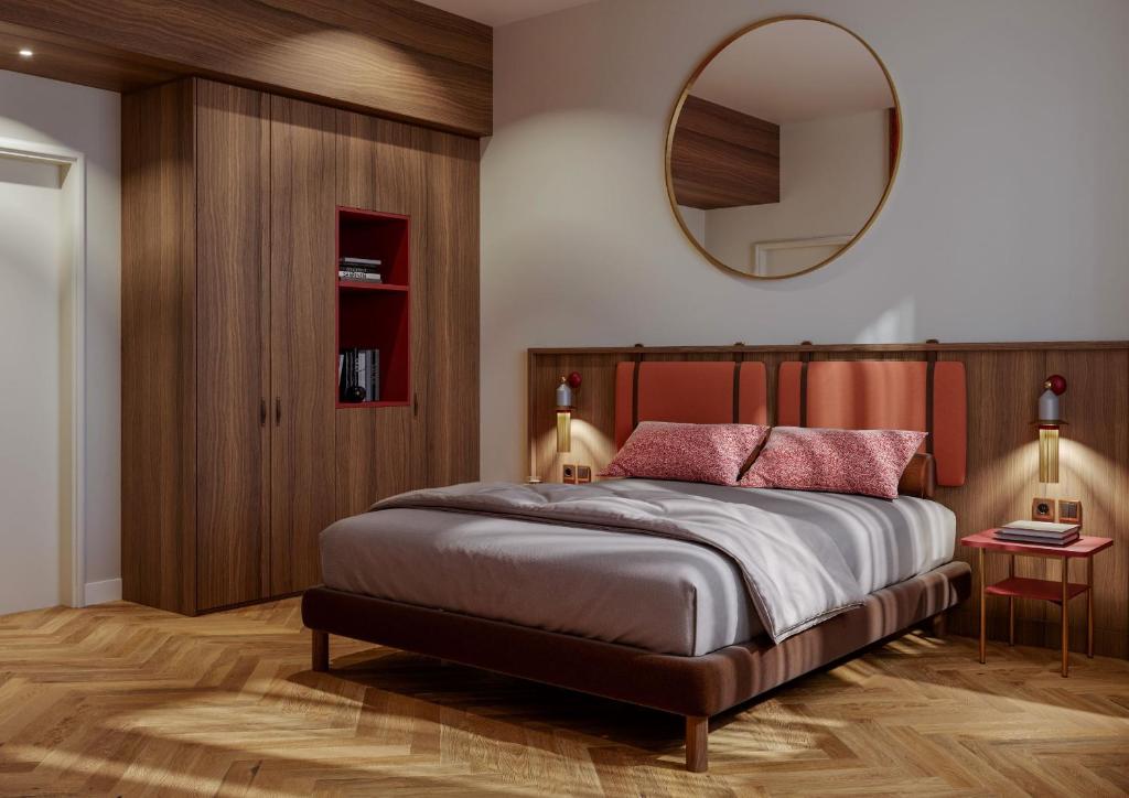 A bed or beds in a room at Ca' Vendramin Zago