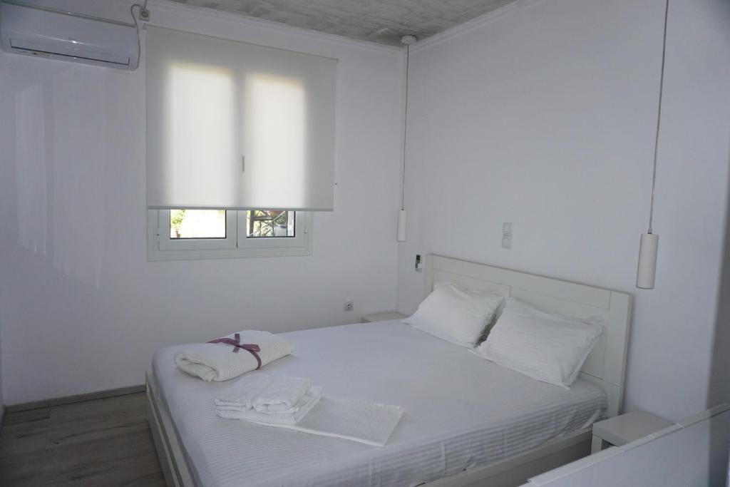 Postel nebo postele na pokoji v ubytování Modern Apartment 10mins from the Beach