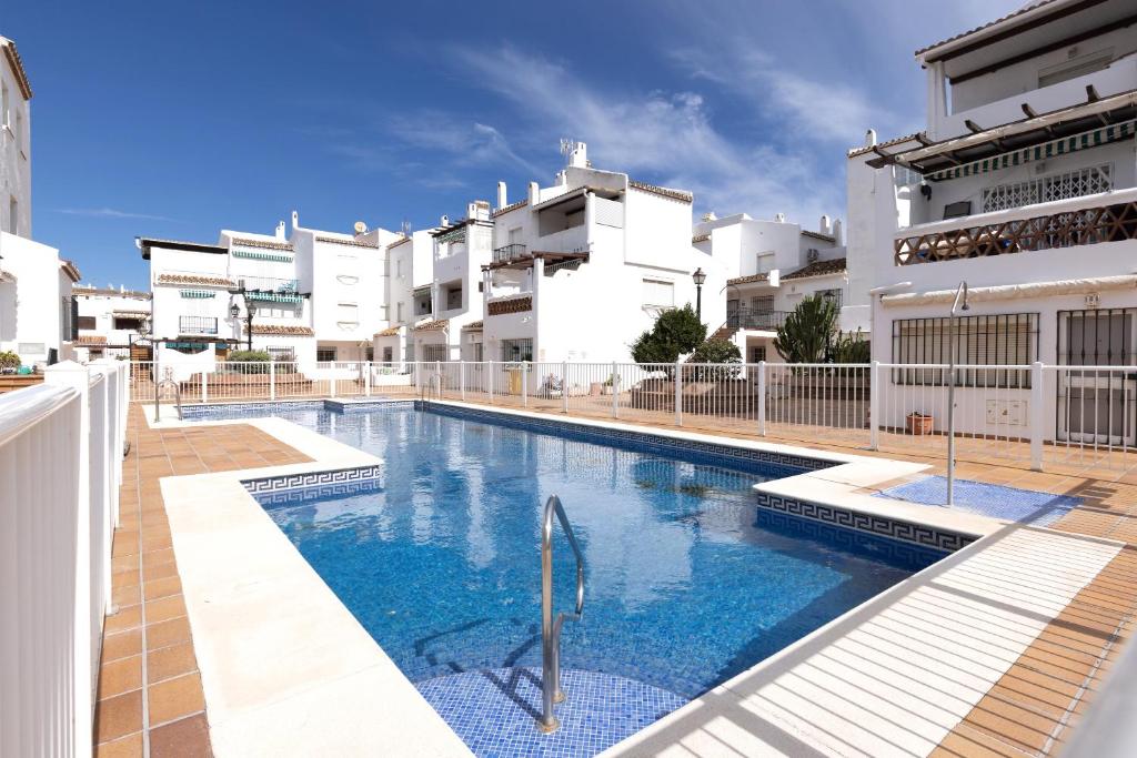 Πισίνα στο ή κοντά στο Los Flamencos Manilva apartment