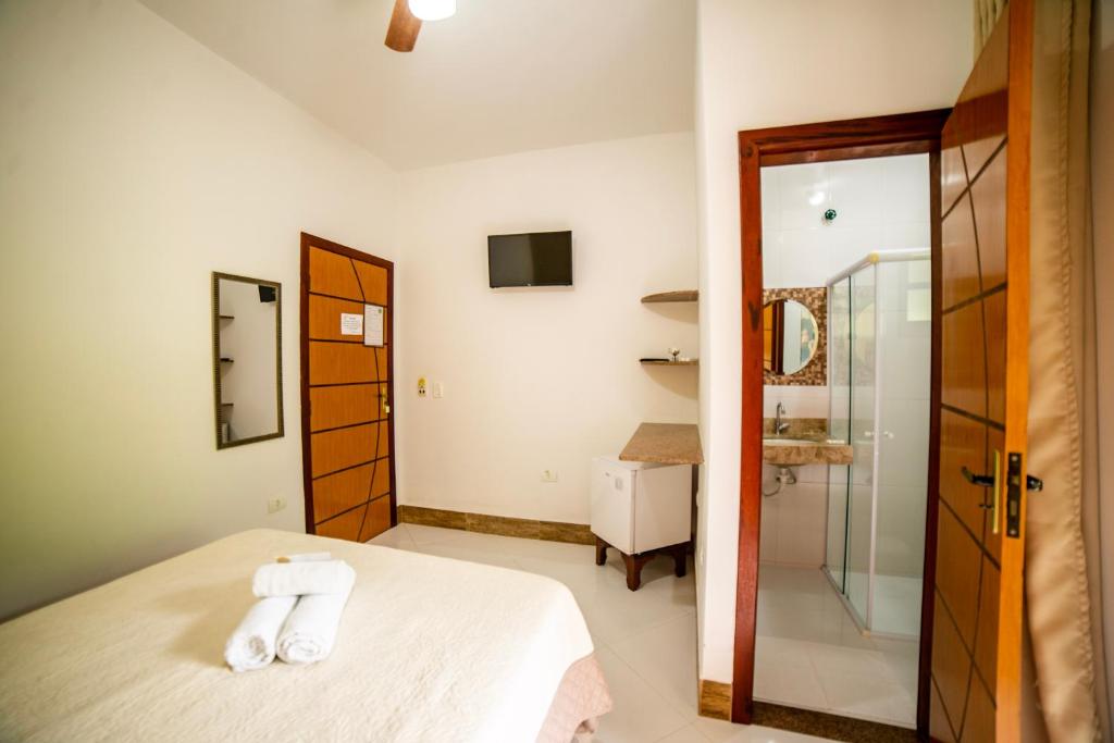 Pousada Cantinho do Sossego localizada do lado Norte de Paraty próxima as Praias de Sao Gonçalo São 