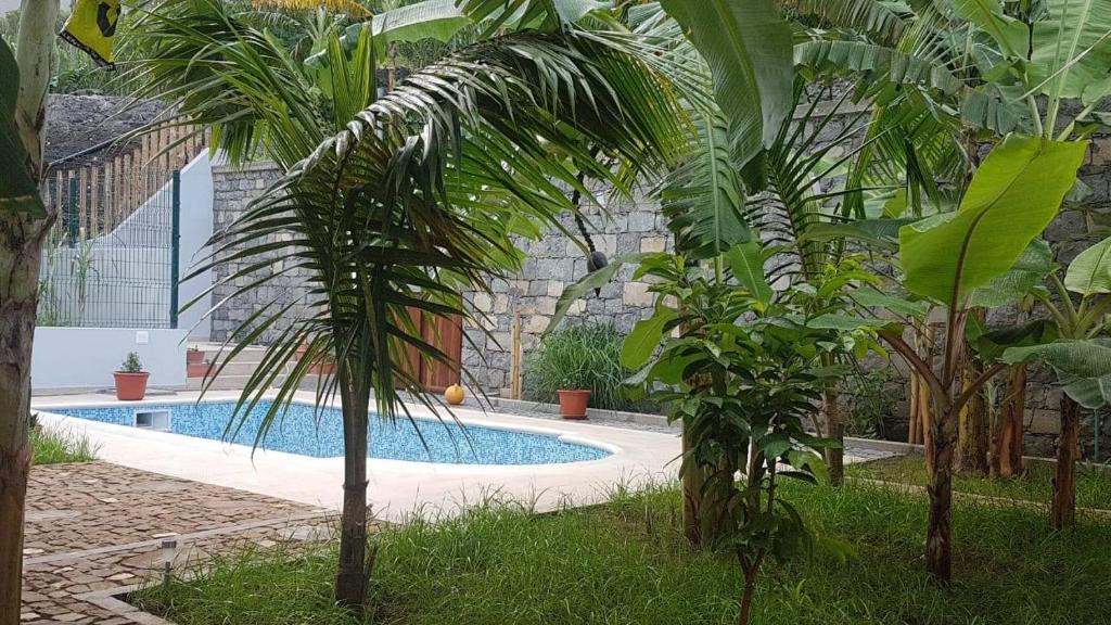 Bazén v ubytování Residencial Lela d'Fermina nebo v jeho okolí