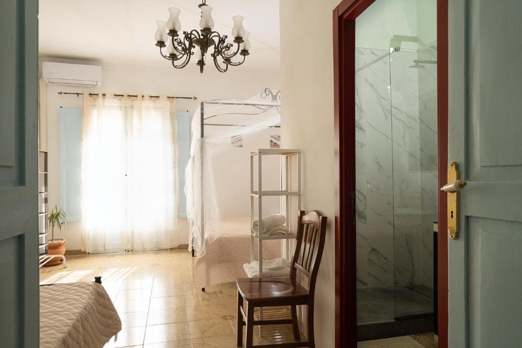Postel nebo postele na pokoji v ubytování B & B Agrigento antica