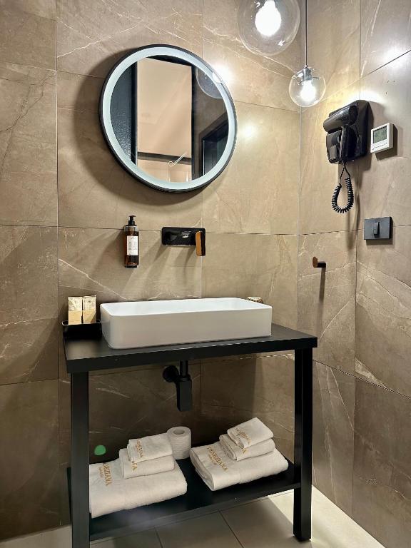 Koupelna v ubytování VENEZIANA Boutique Hotel Superior