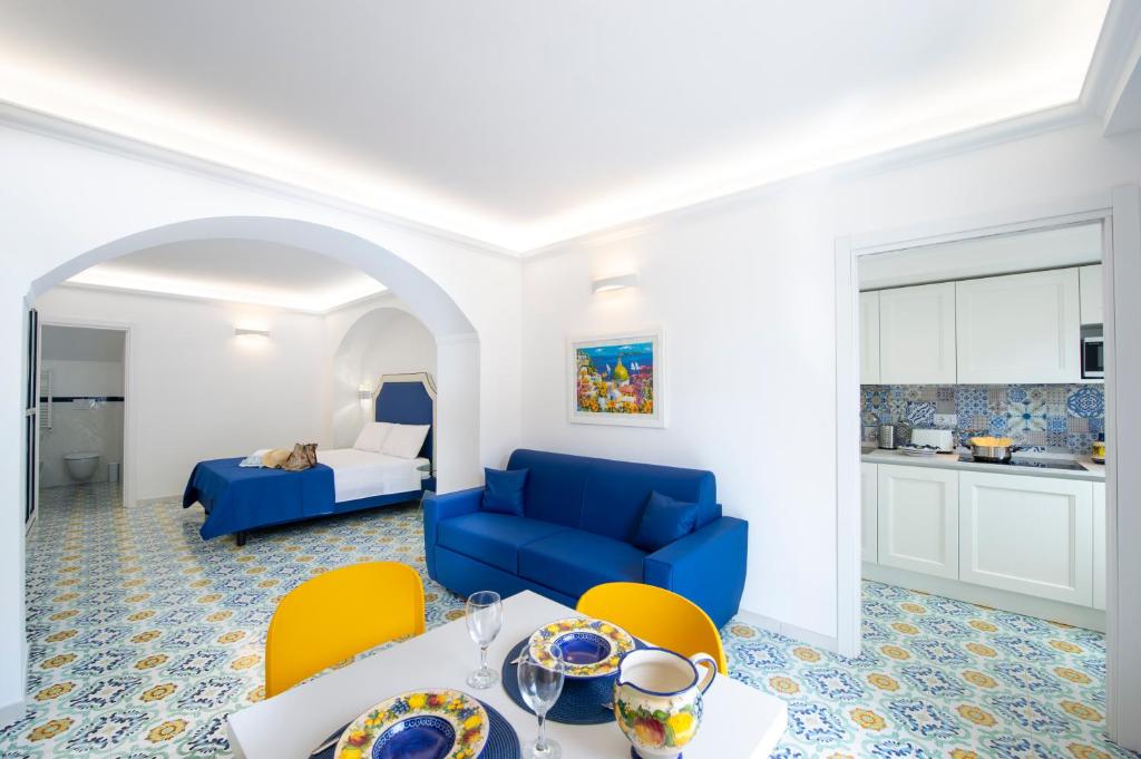Гостиная зона в CASA DONNA LINDA