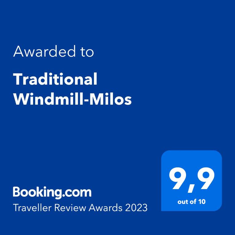 Certyfikat, podpis lub inny dokument wystawiony w obiekcie Traditional Windmill-Milos