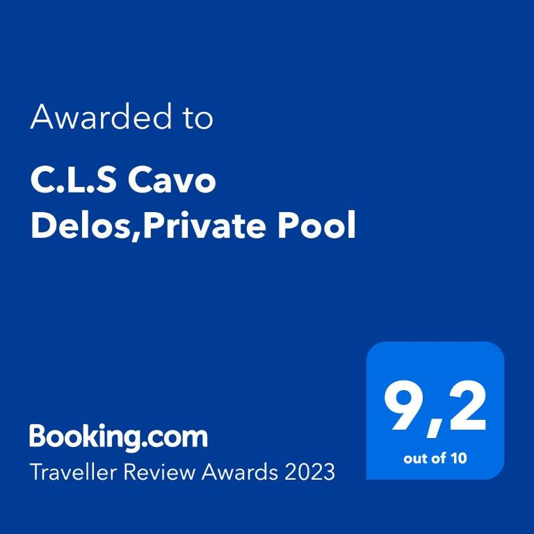 C.L.S Cavo Delos,Private Pool Mykonos photo 2