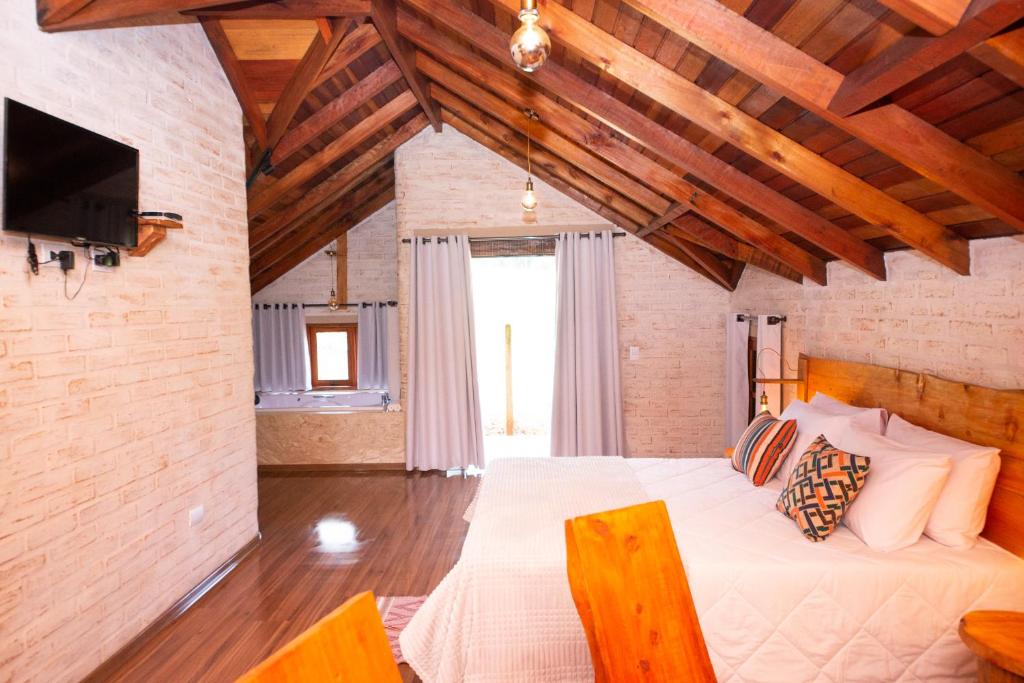 Pousada Alpes da Mantiqueira - Queen Room With Spa Bath - IV