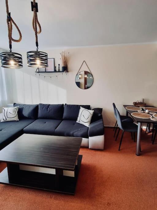 Posezení v ubytování Apartment in Tatranská Štrba/near Štrbské Pleso with free parking