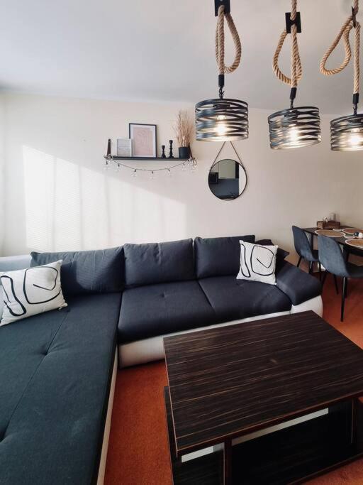 Posezení v ubytování Apartment in Tatranská Štrba/near Štrbské Pleso with free parking