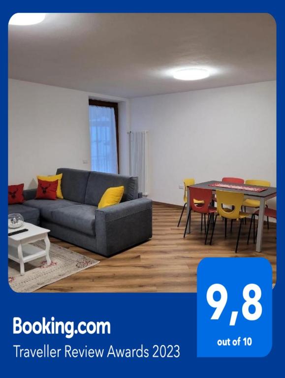 Posezení v ubytování Casa Luca