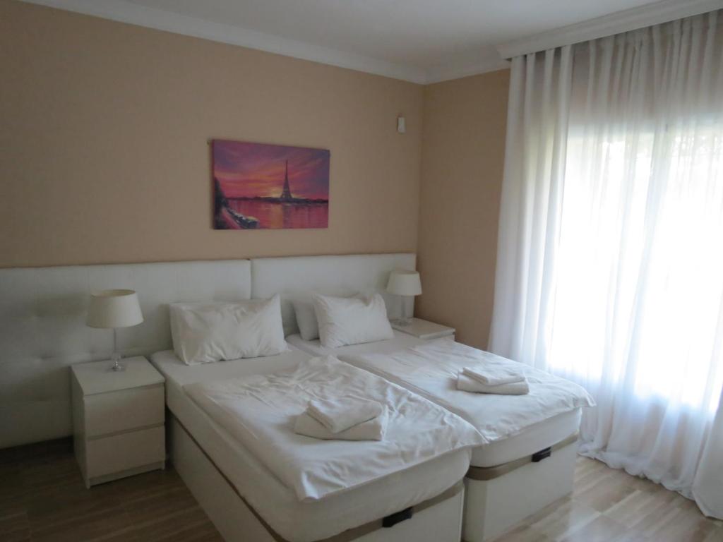 Postel nebo postele na pokoji v ubytování Vista Hermosa Marbella