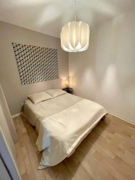 Posteľ alebo postele v izbe v ubytovaní Appartement Cosy Hyper centre WIFI