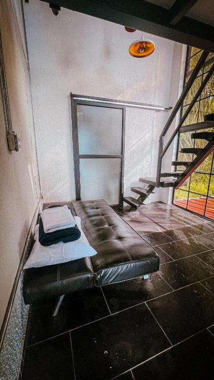 Posezení v ubytování INLOFT Quindío