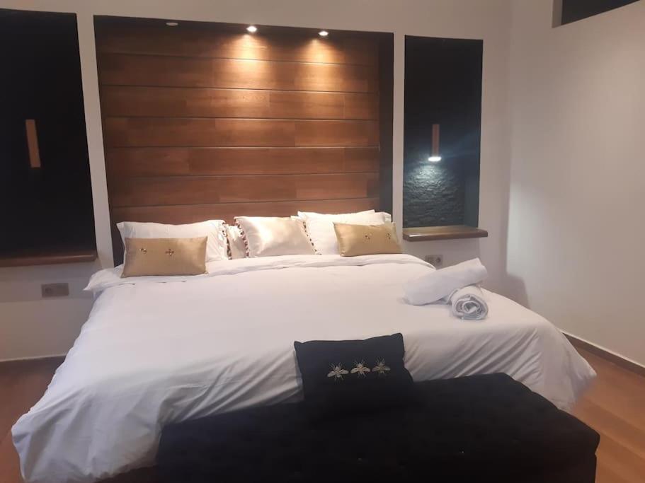 Postel nebo postele na pokoji v ubytování Villa de luxe piscine