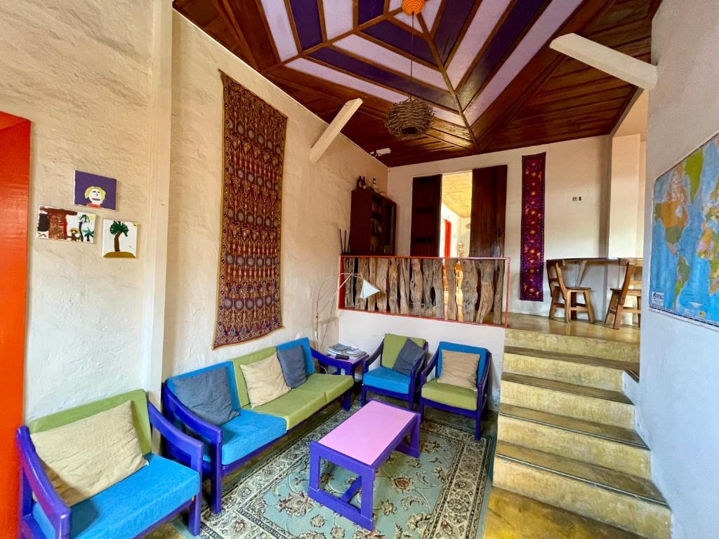 Zona d'estar a Hostal Tralala Salento