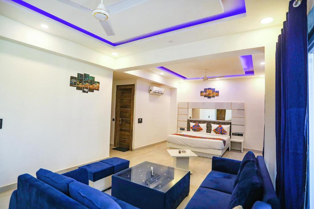 Posezení v ubytování FabExpress F9 Noida Sector 27