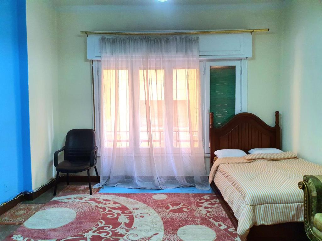 Voodi või voodid majutusasutuse special room in downtown Cairo toas