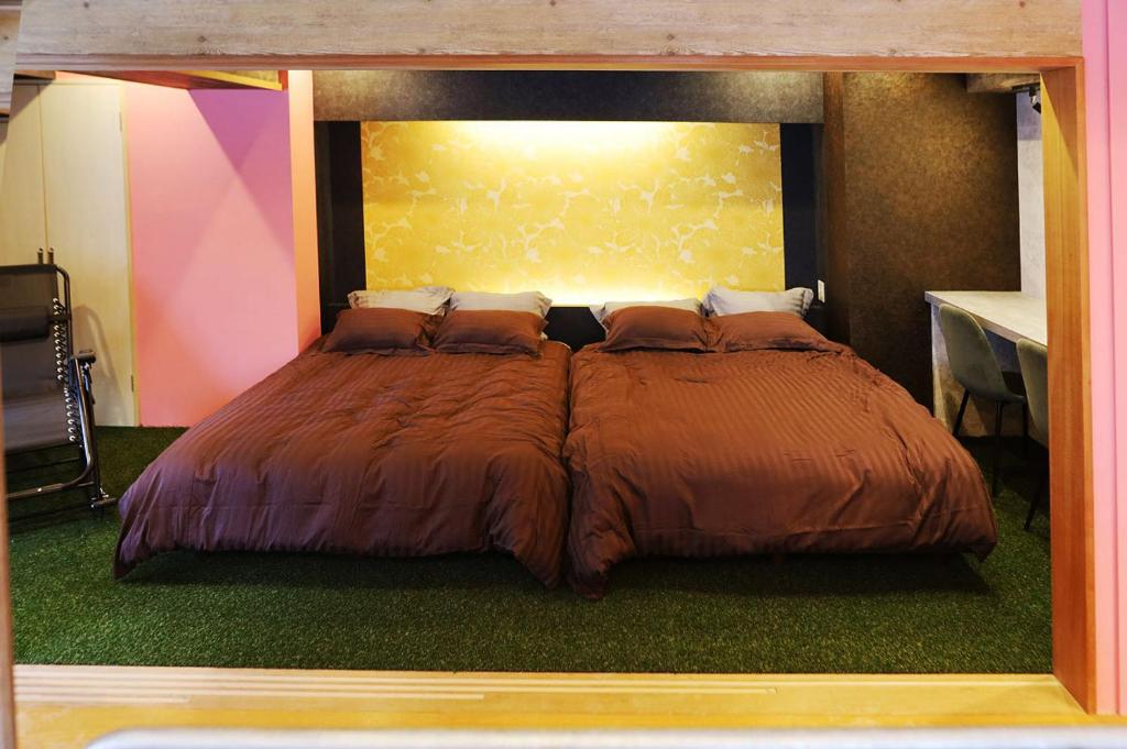 Postel nebo postele na pokoji v ubytování MolinHotels501 アクティビティを満喫できる札幌定山渓温泉付き別荘 - W-Bed4&S-6 10persons