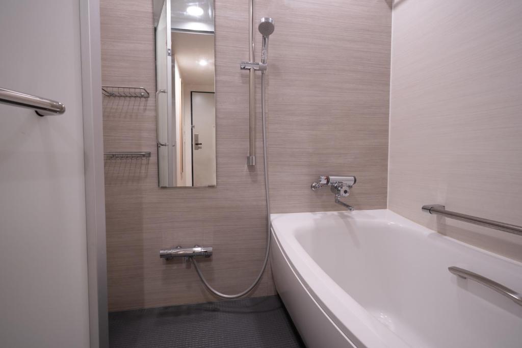 Koupelna v ubytování Hotel Vista Hiroshima