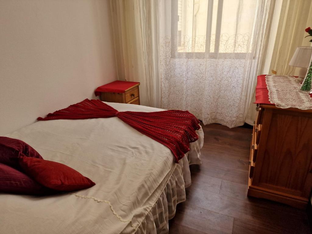 Postel nebo postele na pokoji v ubytování Apartament CARMEN