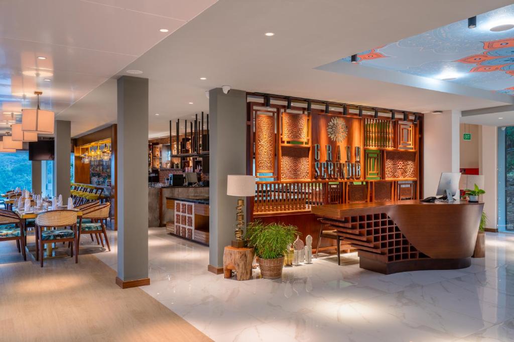 Posezení v ubytování Grand Serendib Hotel