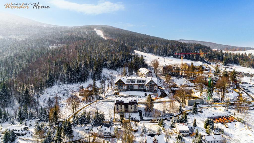 Wonder Home - Apartamenty blisko centrum, tuż przy kolei gondolowej i trasach Single Track v zimě